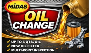 Midas Oil Change Coupon