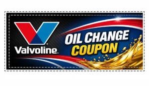 Valvoline oil change coupon