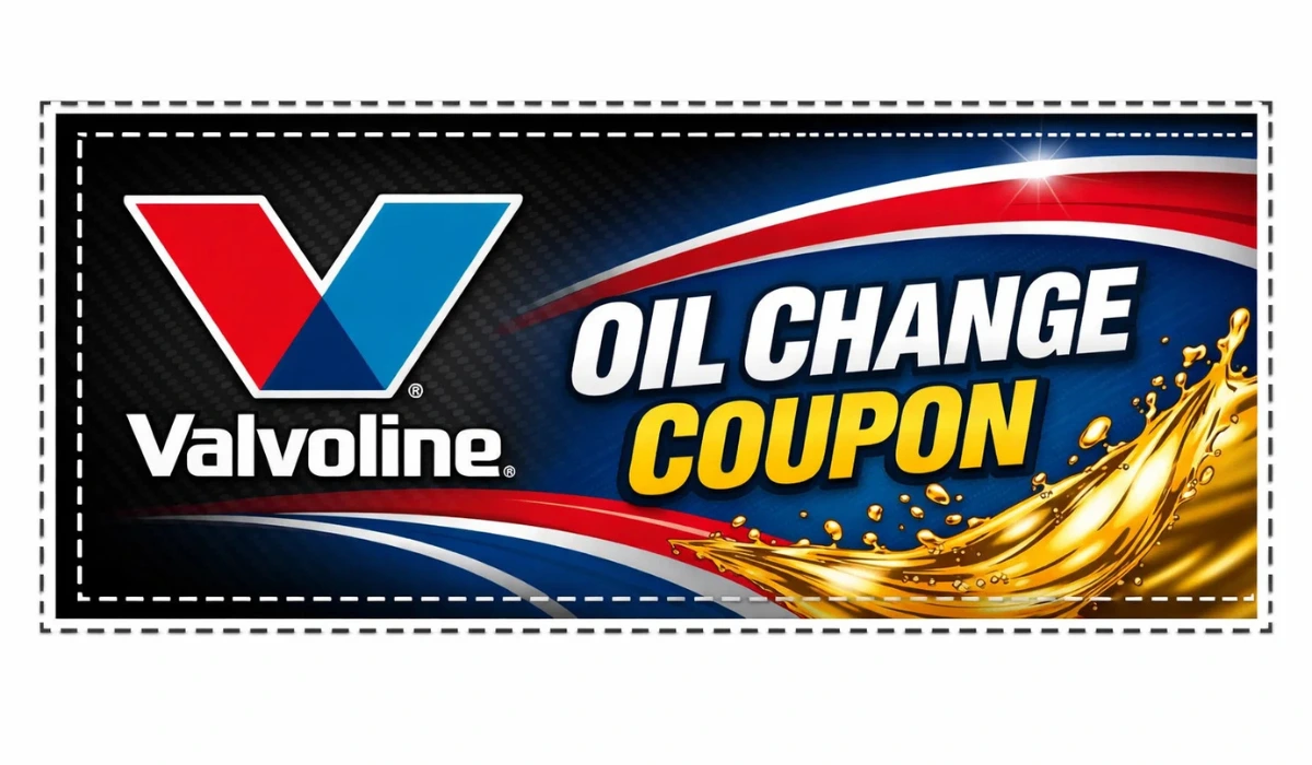 Valvoline oil change coupon